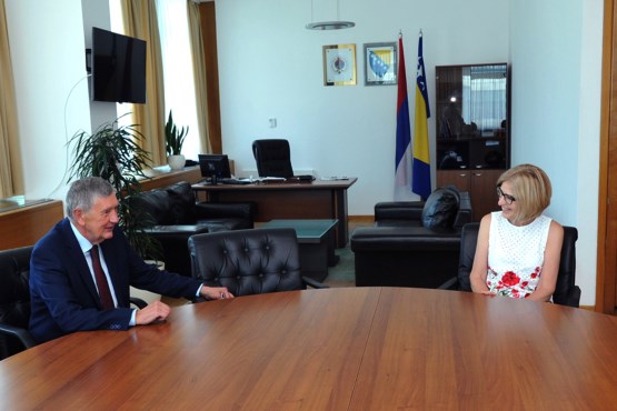 Predsjedatelj Zastupničkog doma Nebojša Radmanović razgovarao sa veleposlanicom Republike Austrije u BiH